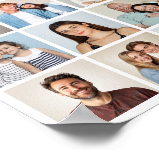 Erstellen Sie Ihre eigene 25-Foto Collage Poster (Ecke)