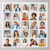 Erstellen Sie Ihre eigene 25-Foto Collage Poster (Vorne)