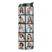 Erstellen Sie Ihre eigene 25-Foto Collage Thermosbecher (Nach links gedreht)