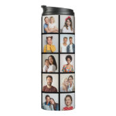 Erstellen Sie Ihre eigene 25-Foto Collage Thermosbecher (Nach rechts gedreht)