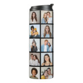 Erstellen Sie Ihre eigene 25-Foto Collage Thermosbecher (Nach links gedreht)