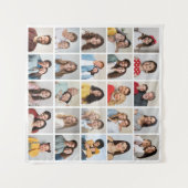 Erstellen Sie Ihre eigene 25-Foto Collage Wandteppich (Vorderseite (Horizontal))