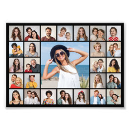 Erstellen Sie Ihre eigene 27 Foto Collage Foto Erw