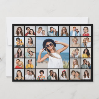 Erstellen Sie Ihre eigene 27 Foto Collage Grußkart