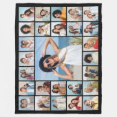 Erstellen Sie Ihre eigene 27 FotoCollage Fleecedecke (Vorderseite)
