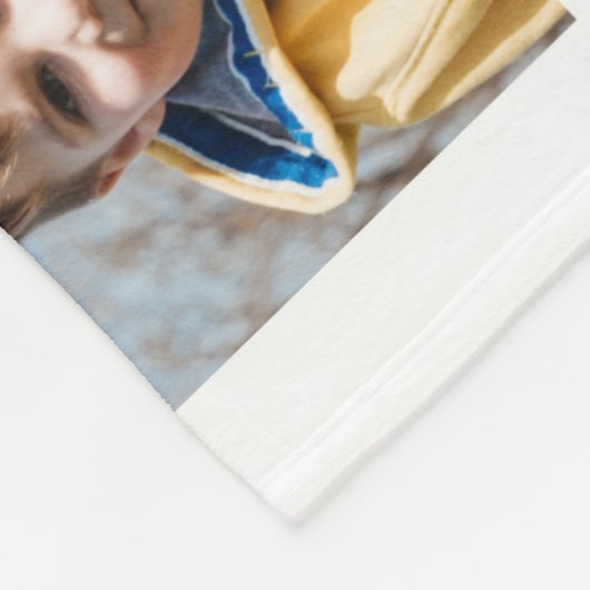 Erstellen Sie Ihre eigene 27 FotoCollage Fleecedecke (Ecke)