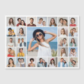 Erstellen Sie Ihre eigene 27 FotoCollage Magnetkarte (Vorderseite)