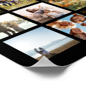 Erstellen Sie Ihre eigene 27 FotoCollage Poster (Ecke)