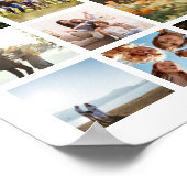 Erstellen Sie Ihre eigene 27 FotoCollage Poster (Ecke)