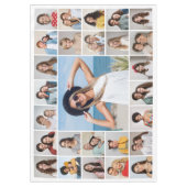 Erstellen Sie Ihre eigene 27 FotoCollage Tischdecke (Vorderseite)