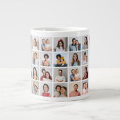 Erstellen Sie Ihre eigene 28 FotoCollage Jumbo-Tasse (Vorderseite)