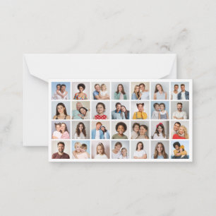Erstellen Sie Ihre eigene 28 FotoCollage Mitteilungskarte