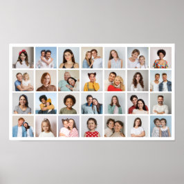 Erstellen Sie Ihre eigene 28 FotoCollage Poster