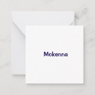 Erstellen Sie Ihre eigene 2,5"x2,5"-Notizkarte mit Mitteilungskarte