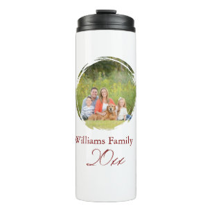 Erstellen Sie Ihre eigene 2-Foto-Familie  Thermosbecher