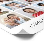 Erstellen Sie Ihre eigene 30-Foto-Collage hinzufüg Poster (Ecke)