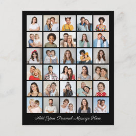 Erstellen Sie Ihre eigene 30 FotoCollage Flyer