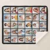 Erstellen Sie Ihre eigene 30 FotoCollage Sherpadecke (Vorderseite (Horizontal))