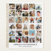 Erstellen Sie Ihre eigene 30 x Foto Collage Jährli Planer (Vorderseite)