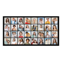 Erstellen Sie Ihre eigene 32 Foto Collage Foto Erw