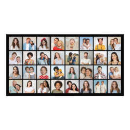 Erstellen Sie Ihre eigene 32 Foto Collage Foto Erw