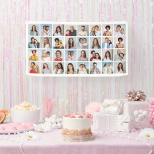 Erstellen Sie Ihre eigene 32 FotoCollage Banner