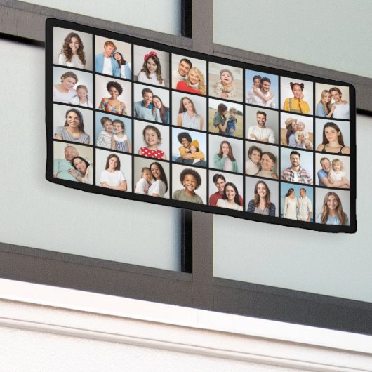 Erstellen Sie Ihre eigene 32 FotoCollage Banner (Äußeres Gebäude)