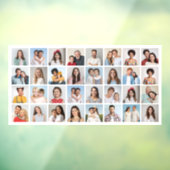 Erstellen Sie Ihre eigene 32 FotoCollage Fensteraufkleber (Blatt 3)