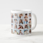 Erstellen Sie Ihre eigene 32 FotoCollage Jumbo-Tasse (Vorderseite Rechts)