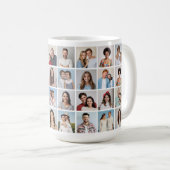 Erstellen Sie Ihre eigene 32 FotoCollage Kaffeetasse (VorderseiteRechts)