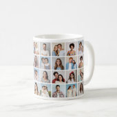 Erstellen Sie Ihre eigene 32 FotoCollage Kaffeetasse (VorderseiteRechts)