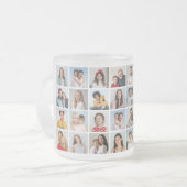 Erstellen Sie Ihre eigene 32 FotoCollage Mattglastasse (Vorderseite Links)