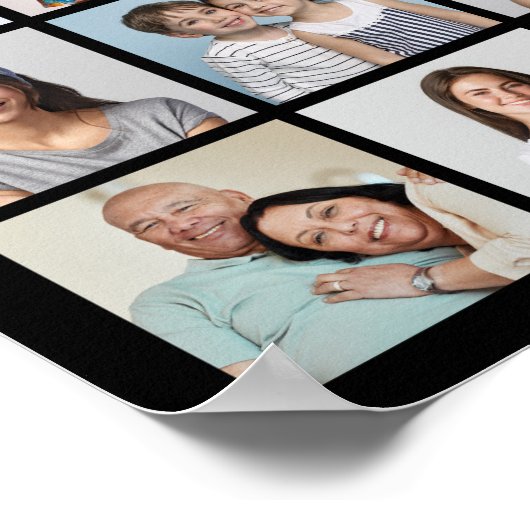 Erstellen Sie Ihre eigene 32 FotoCollage Poster (Ecke)