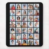 Erstellen Sie Ihre eigene 35-Bild Collage bearbeit Mousepad (Vorne)