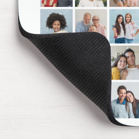 Erstellen Sie Ihre eigene 35-Bild Collage bearbeit Mousepad (Ecke)