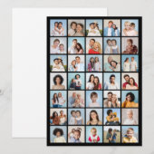 Erstellen Sie Ihre eigene 35-Foto Collage (Vorne/Hinten)