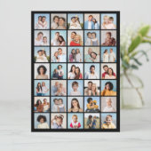 Erstellen Sie Ihre eigene 35-Foto Collage (Stehend Vorderseite)