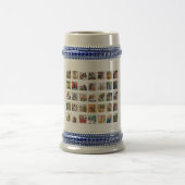 Erstellen Sie Ihre eigene 35-Foto Collage Bierglas (Mittel)