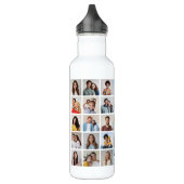 Erstellen Sie Ihre eigene 35-Foto Collage Edelstahlflasche (Links)