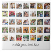 Erstellen Sie Ihre eigene 35-Foto Collage Fliese (Vorderseite)