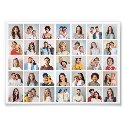 Erstellen Sie Ihre eigene 35 Foto Collage Foto Erw (Vorne)