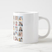 Erstellen Sie Ihre eigene 35-Foto Collage Jumbo-Tasse (Rechts)