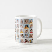 Erstellen Sie Ihre eigene 35-Foto Collage Kaffeetasse (VorderseiteRechts)