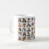 Erstellen Sie Ihre eigene 35-Foto Collage Kaffeetasse (Vorderseite Links)
