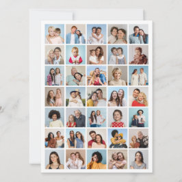 Erstellen Sie Ihre eigene 35-Foto Collage Karte