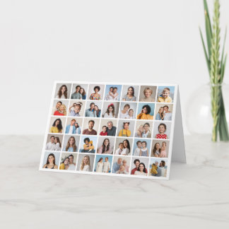 Erstellen Sie Ihre eigene 35-Foto Collage Karte