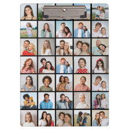 Erstellen Sie Ihre eigene 35-Foto Collage Klemmbrett