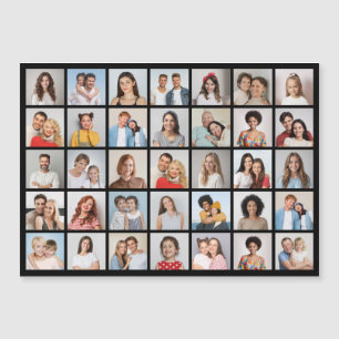 Erstellen Sie Ihre eigene 35-Foto-Collage-Magnetka Magnetkarte