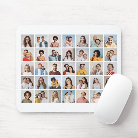 Erstellen Sie Ihre eigene 35-Foto Collage Mousepad (Mit Mouse)