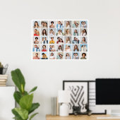 Erstellen Sie Ihre eigene 35-Foto Collage Poster (Heimbüro)
